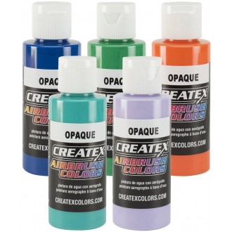 Createx airbrushové barvy krycí 60 ml opaque - neprůhledné, Opaque base
