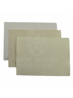 Ruční grafický papír 120g /m2 A5 (14,8 x 21cm), jednobarevný