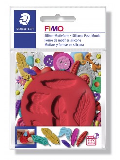 Fimo silikonové vytlačovací formy - různé tvary