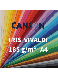 Barevný papír Canson Iris Vivaldi A4, 185 g/m²