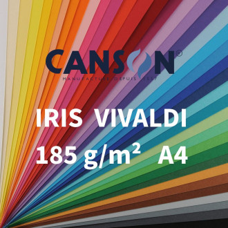 Barevný papír Canson Iris Vivaldi A4, 185 g/m²