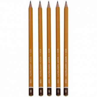 KOH-I-NOOR profesionální grafitová tužka 1500 - různé tvrdos