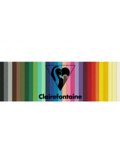 Barevný papír Clairefontaine Maya 70x100 cm, 185 g/m2, 69 - Turquoise