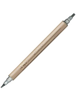 Kuretake MS Calligraphy Metallic Colours - 102 Silver