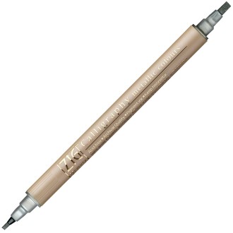 Kuretake MS Calligraphy Metallic Colours - 102 Silver