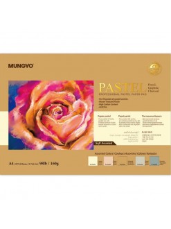 Mungyo Pastel skicák lepený A4 30l 160g - světlé tóny