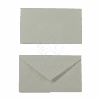 Dopisní obálka 6 x 10 cm - ruční papír, jednobarevná