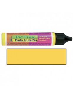 Plustrovací pero PicTixx Pluster + Liner Pen 29 ml, nebesky modrá