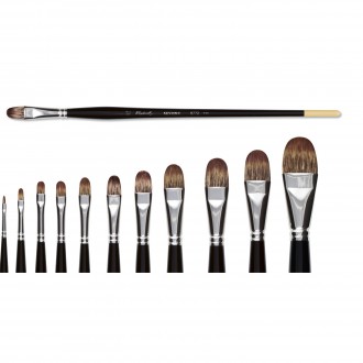 Štětec Raphael Kevrin - filbert brush, 16