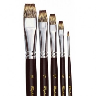 Štětec Raphael Kevrin flat brush, 16