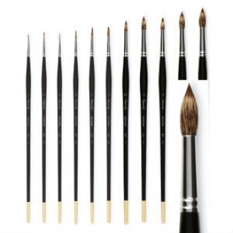 Štětec Raphael Kevrin + round brush, 14