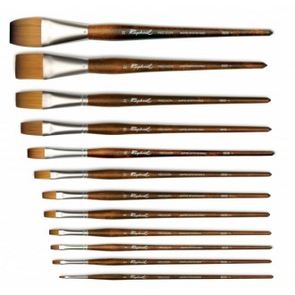 Štětec Raphael Precision Acrylic and Oil flat brush