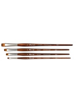 Štětec Raphael Precision Acrylic and Oil short flat brush