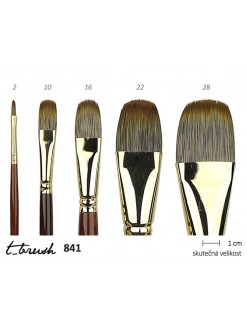 Štětec t_brush kočičí jazýček