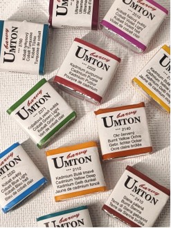 Umton akvarelová barva 2,6 ml - různé barvy, 2181 - Neapolská žluť tmavá