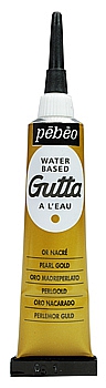 Pébéo Water based Gutta 20 ml - různé barvy, 01 - Bezbarvá