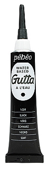 Pébéo Water based Gutta 20 ml - různé barvy, 01 - Bezbarvá