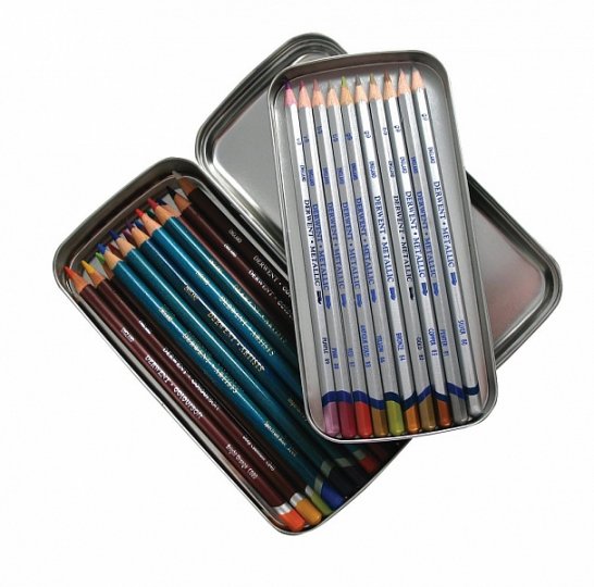 Derwent Pencil tin - plechové pouzdro