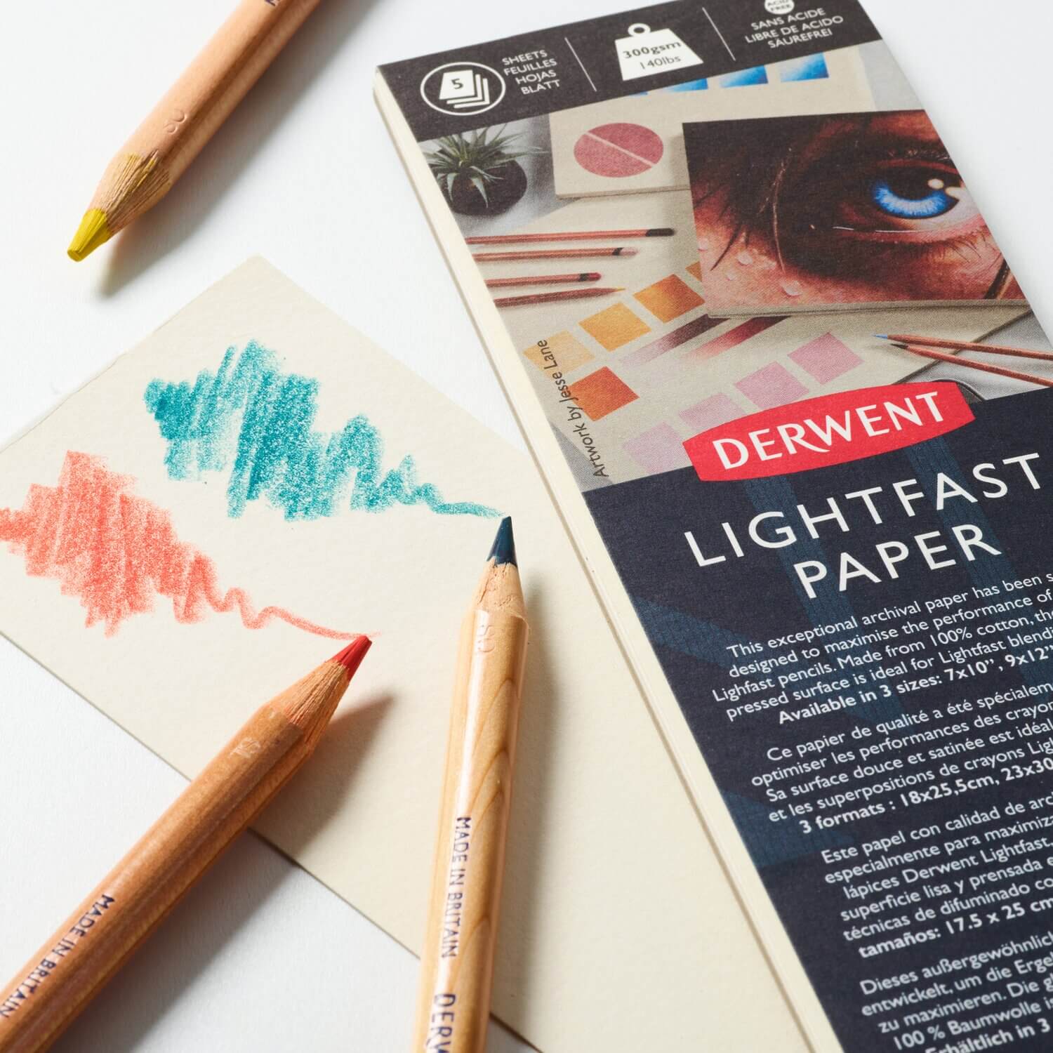 Derwent Lightfast olejové pastelky - kusově, purple