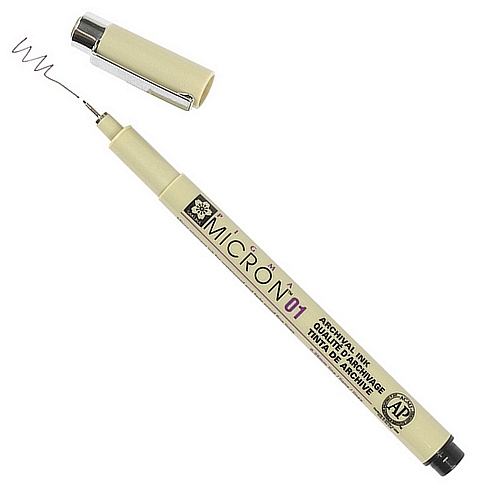Fix Sakura Pigma Micron černý, O1 ( 0,25 mm )