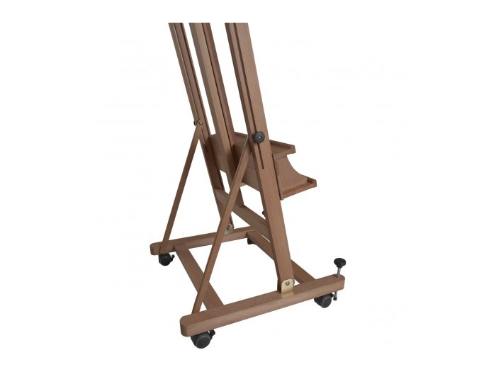 Ateliérový profi stojan s podstavcem typu ´H´, kolečka s brzdou