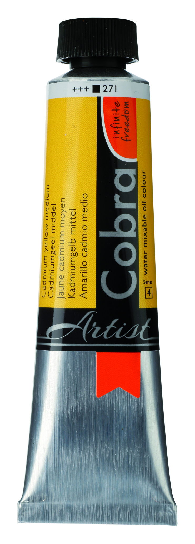 COBRA H2Oil ARTIST 40 ML, 271 - cadmium yellow medium