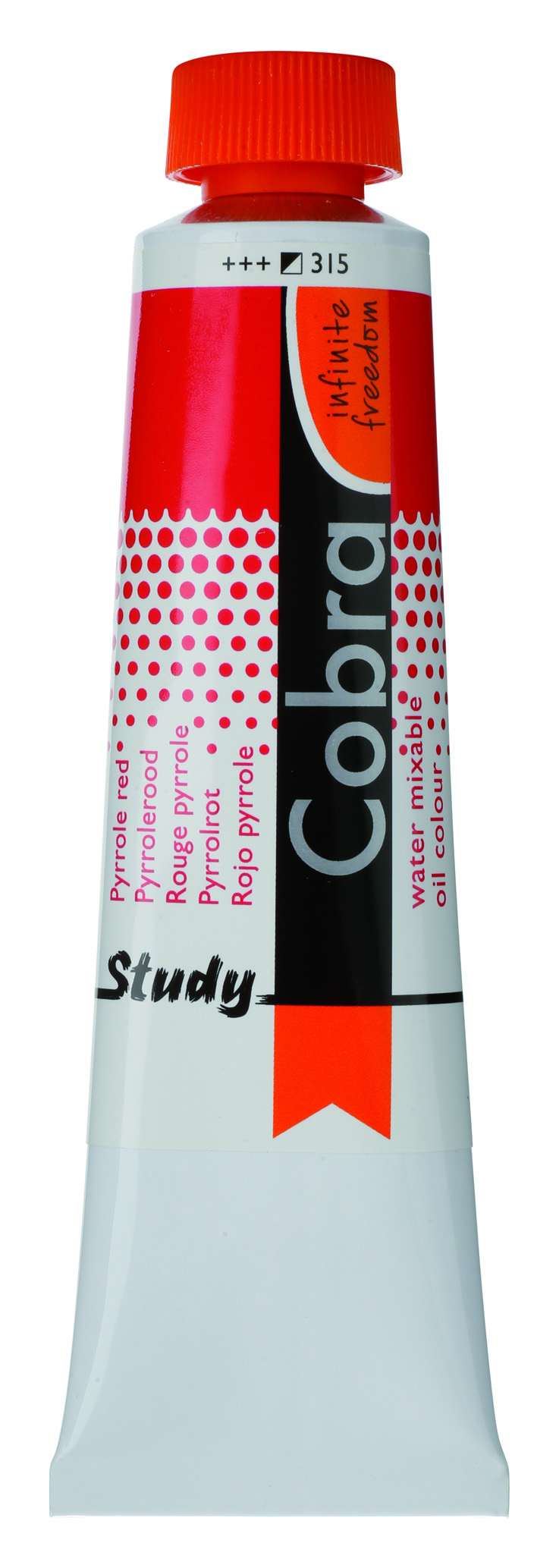 COBRA H2Oil STUDENT 40 ml, 345 - pyrrole red DP