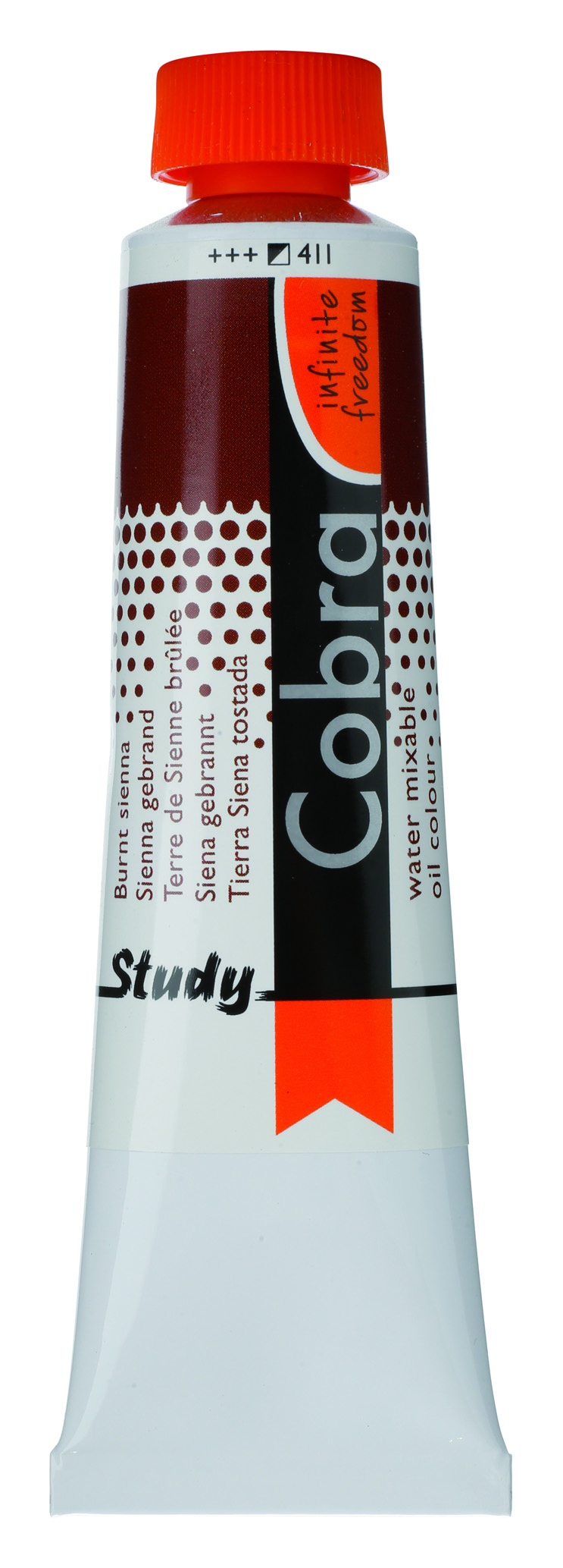COBRA H2Oil STUDENT 40 ml, ivory black