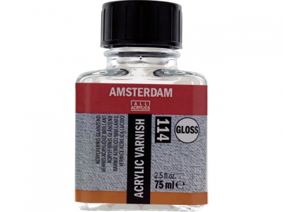 Amsterdam acrylic varnish závěrečný lak 75 ml - různé druhy, bezbarvý - matný