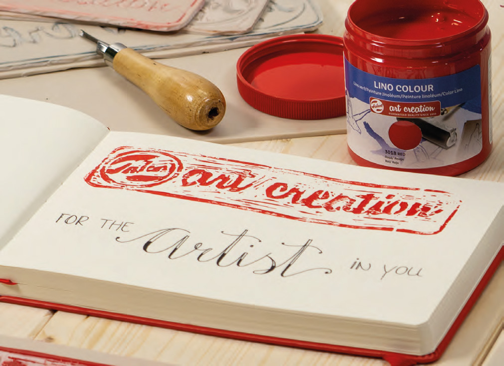 Art Creation Lino colour barva pro lino tisk 250 ml zelená