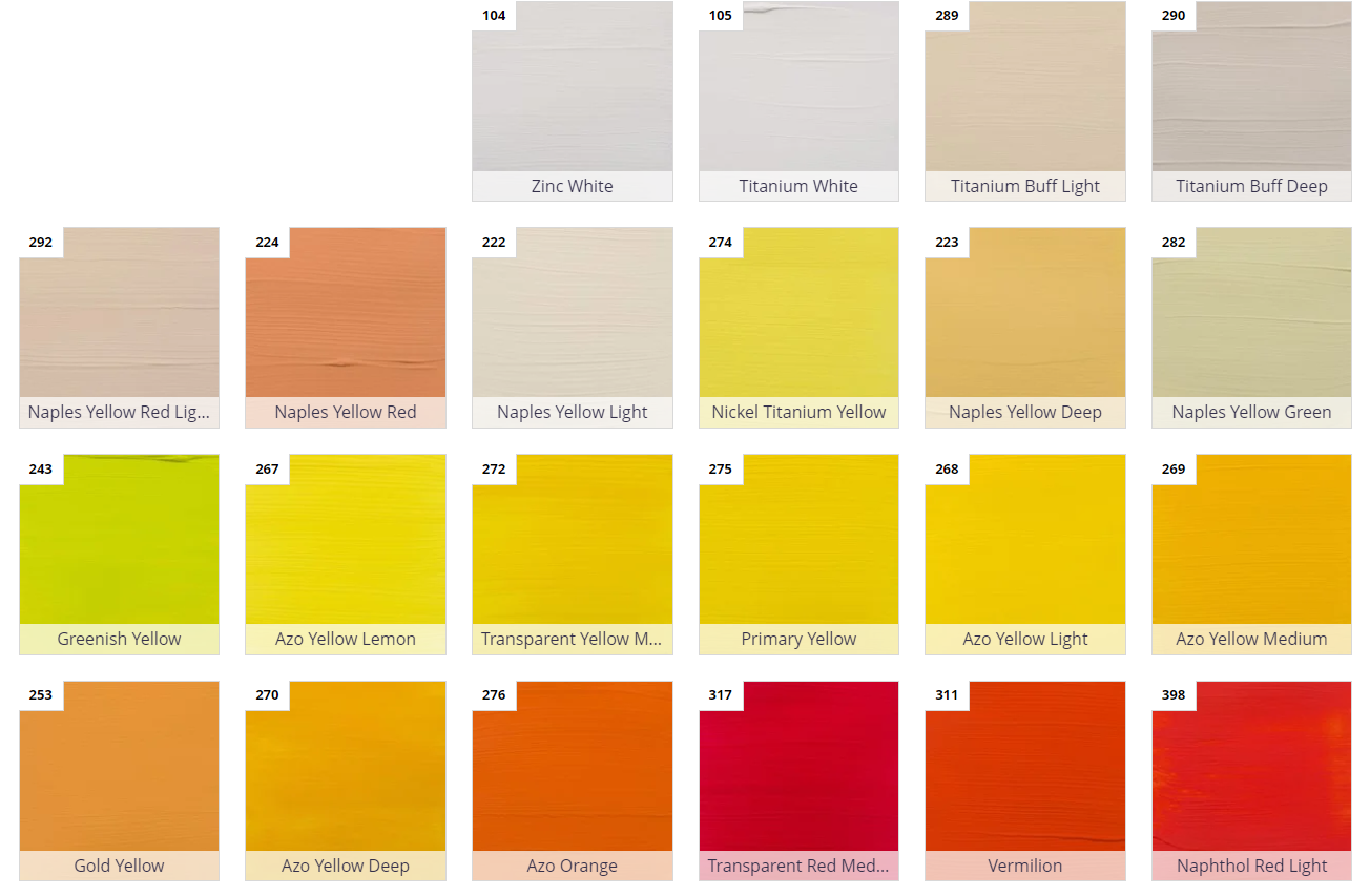 Amsterdam Standard Series - Akrylová barva 20 ml, 268 - azo Yellow Light