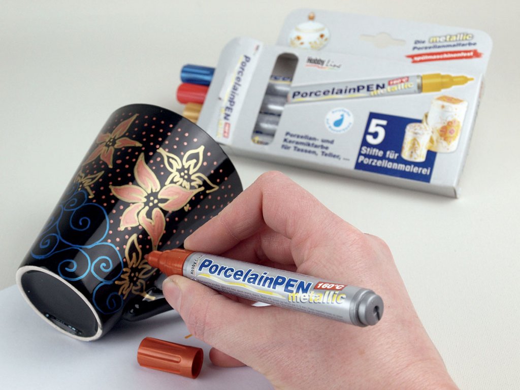 Fix na sklo a porcelán KREUL METALLIC