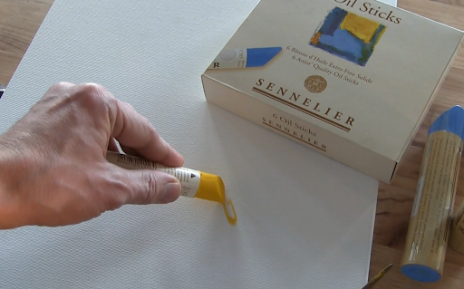 Sennelier Oil stick Large 96 ml - různé barvy, 686 Primary red