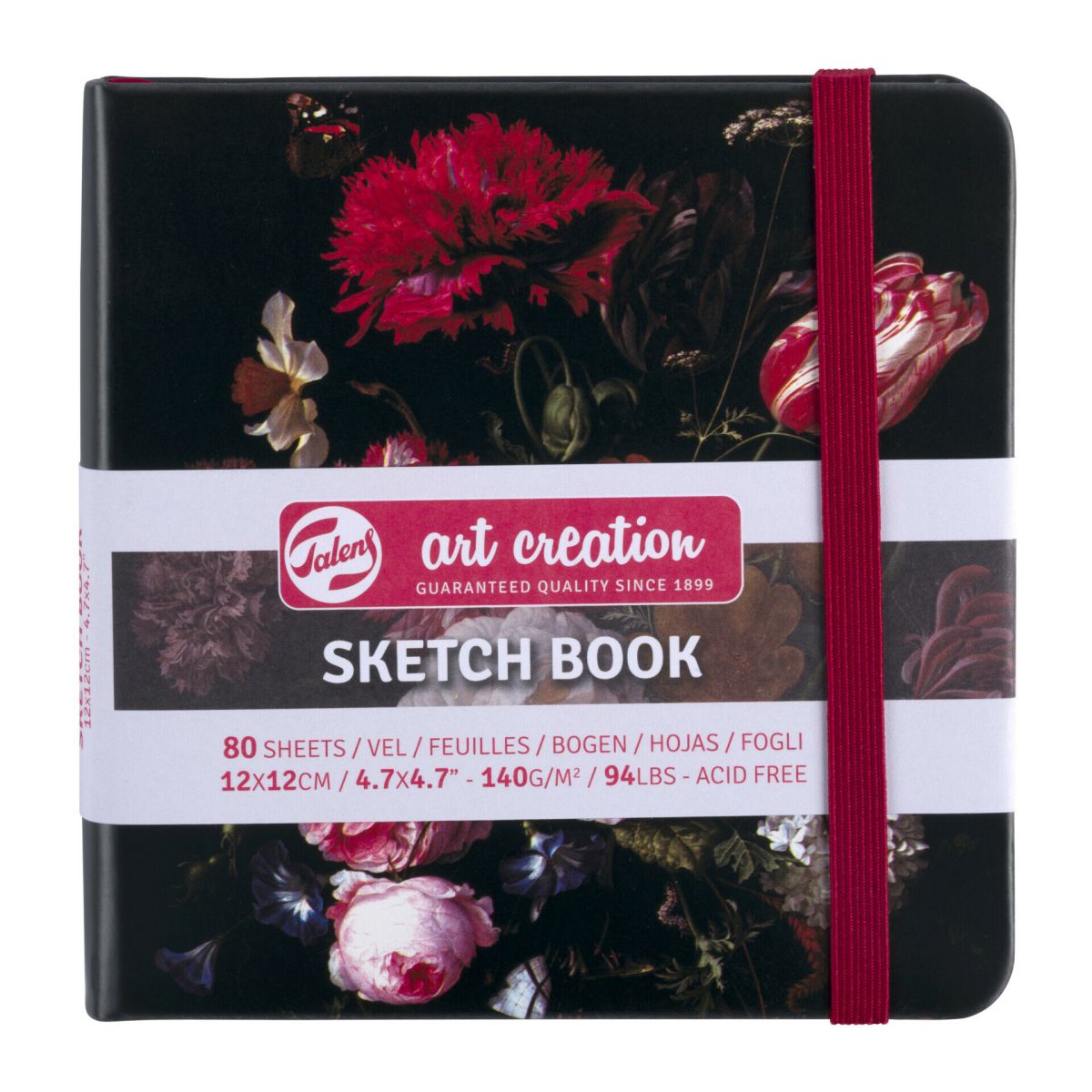 Art Creation skicák Flowers / Květiny, 9 x 14 cm