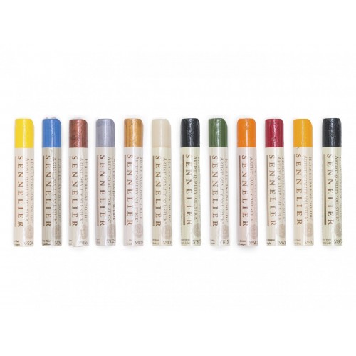 Sennelier Oil Stick Medium 38 ml, 654 Fluorescent Pink